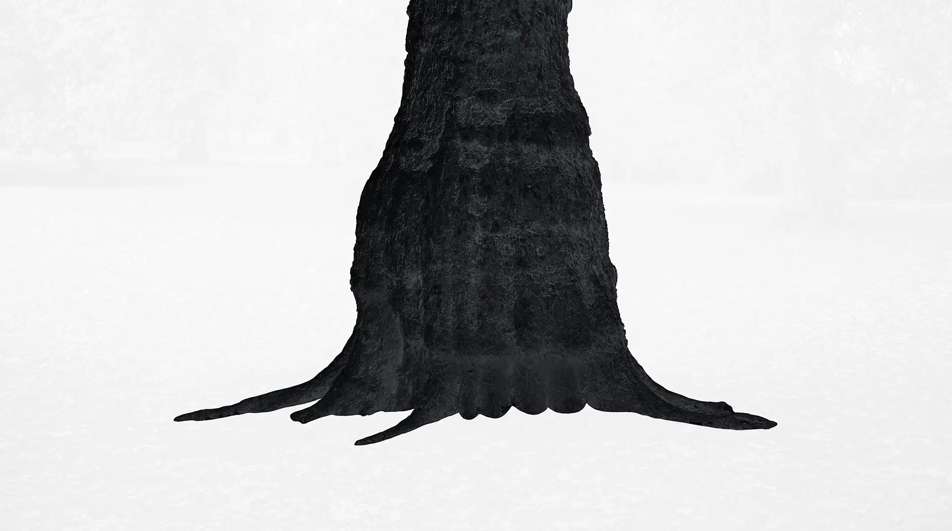 Black tree, print, kozo